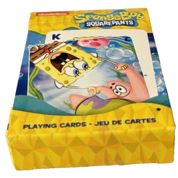 SpongeBob SquarePants Playing Cards Deck Collectible New Kids Fans Gift NEW - Picture 1 of 5
